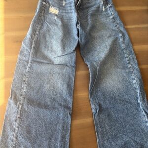 GAP Kids Blue Wide Leg Low Stride Jeans Sz 12